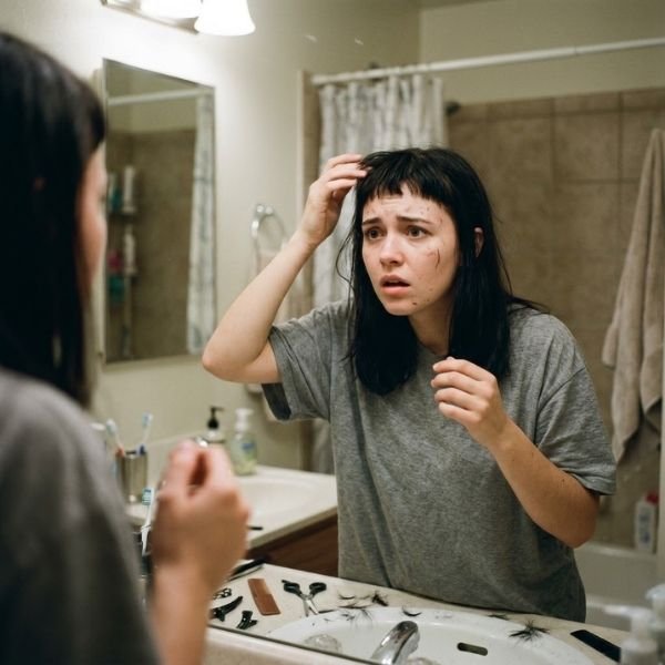 1. Cut the fringe too short