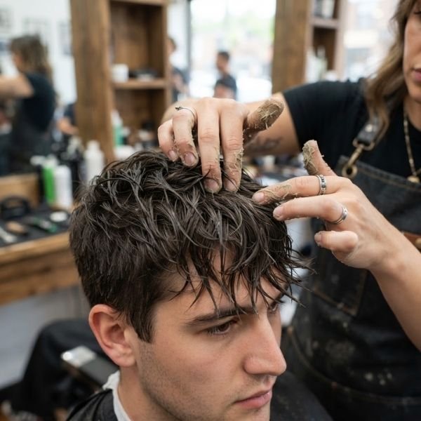 6. Using Heavy Wax on Textured Fringes