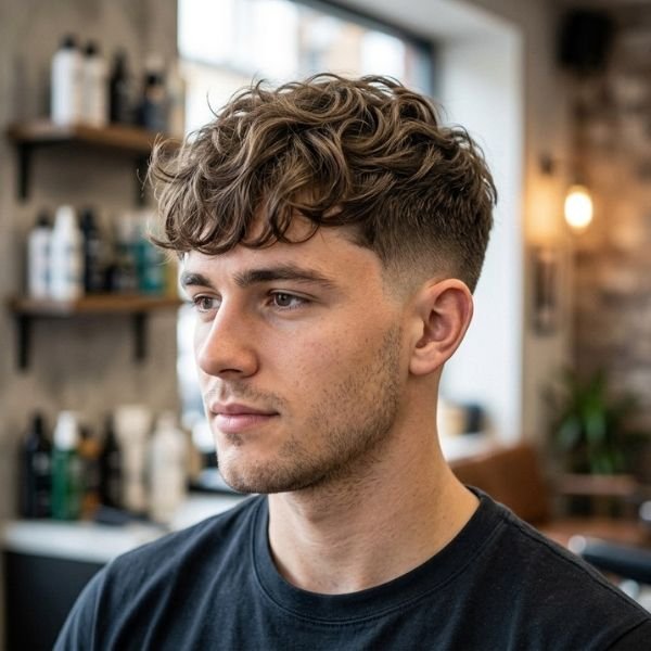 6. Wavy fringe with mid-taper fade