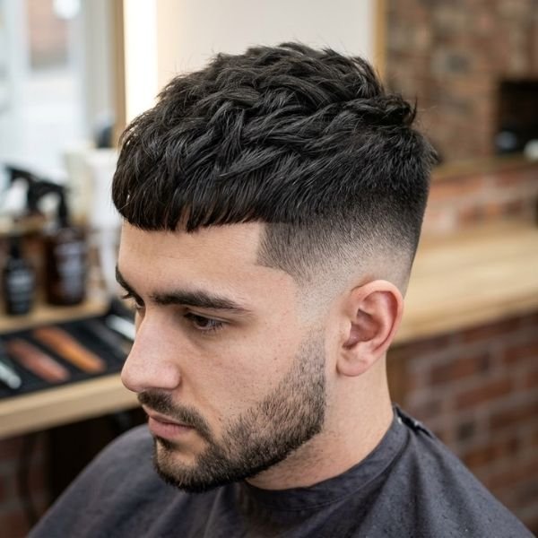 3. Why the Mid Fade Works with a Textured French Crop