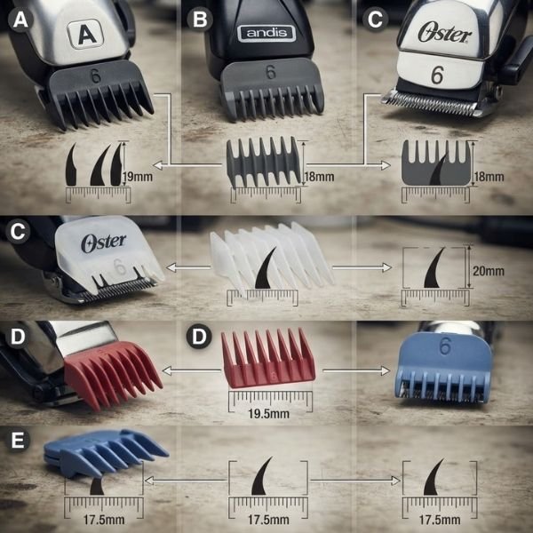 Do #6 Guards Match Across Clipper Brands?