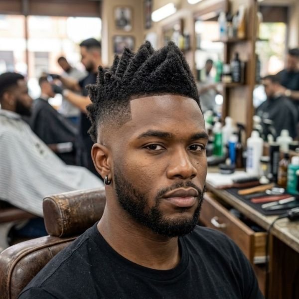 Faux Hawk with Low Fade
