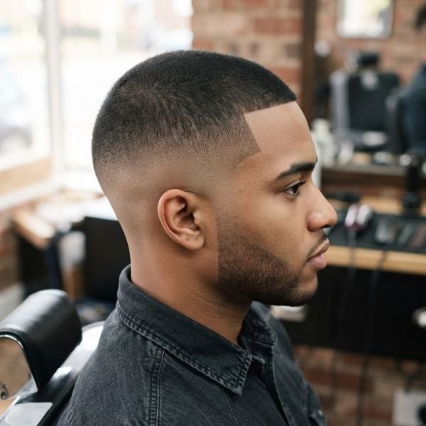 High Fade Buzz Cut
