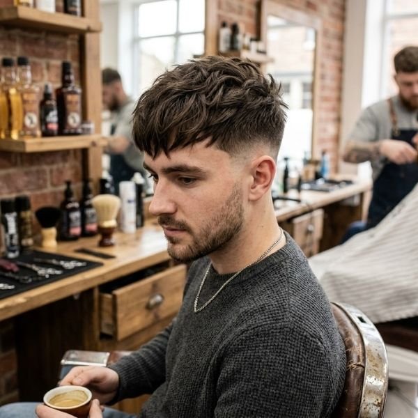 Long French Crop Haircut for Men