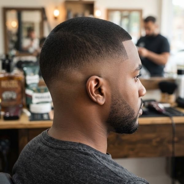 Mid Fade Buzz Cut